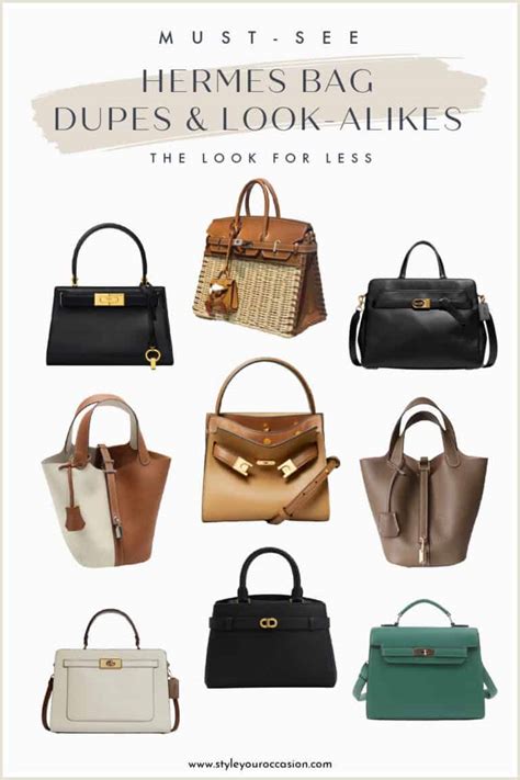 Hermes handbag dupes